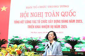 Triển khai nhiệm vụ công tác tổ chức xây dựng Đảng năm 2024